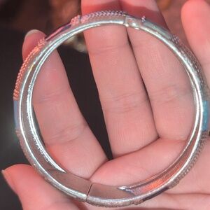 Silver bracelet